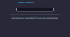 Desktop Screenshot of newheraldnews.com